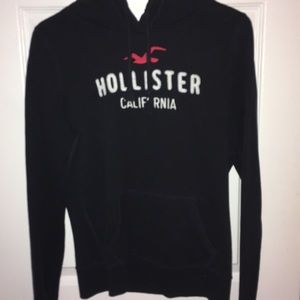 Navy blue hollister hoodie